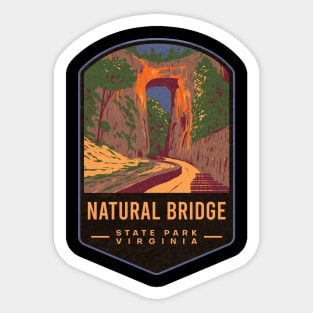 Natural Bridge State Park Sticker